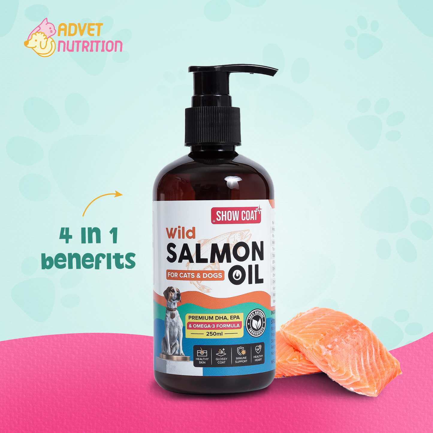 SHOWCOAT SALMON OIL