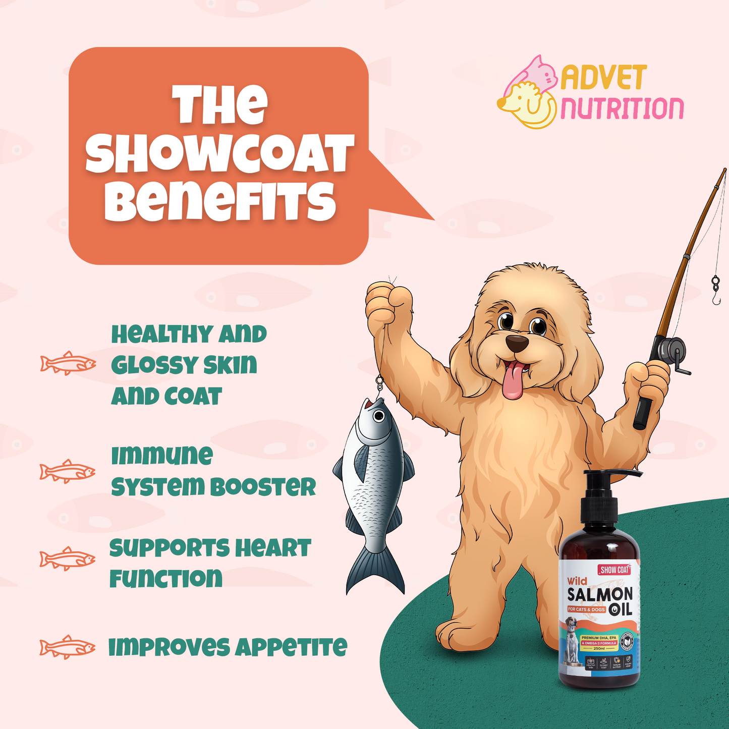 SHOWCOAT SALMON OIL